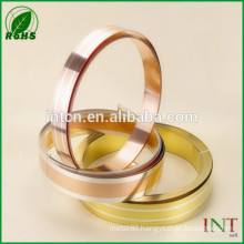 precious metal alloy silver inlay brass strip